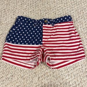 American flag shorts